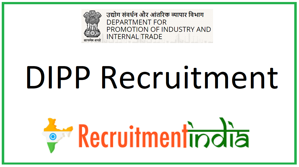 DIPP Recruitment