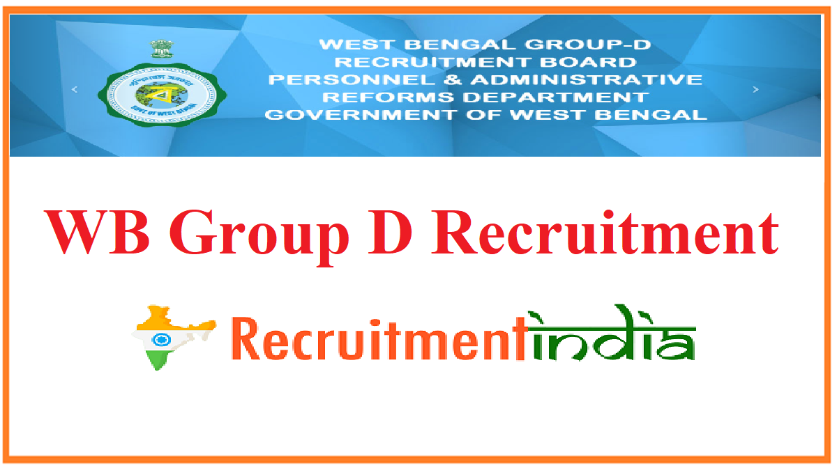 WB Group D Recruitment