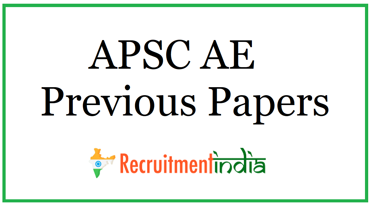 APSC AE Previous Papers