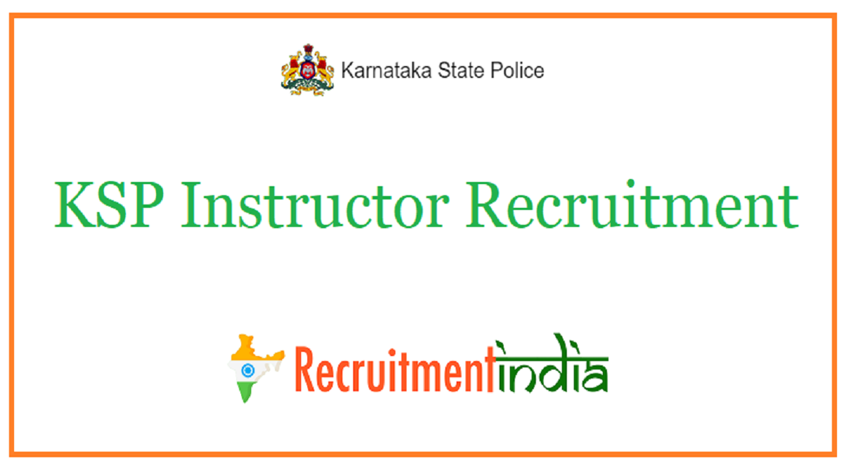 KSP Instructor Recruitment