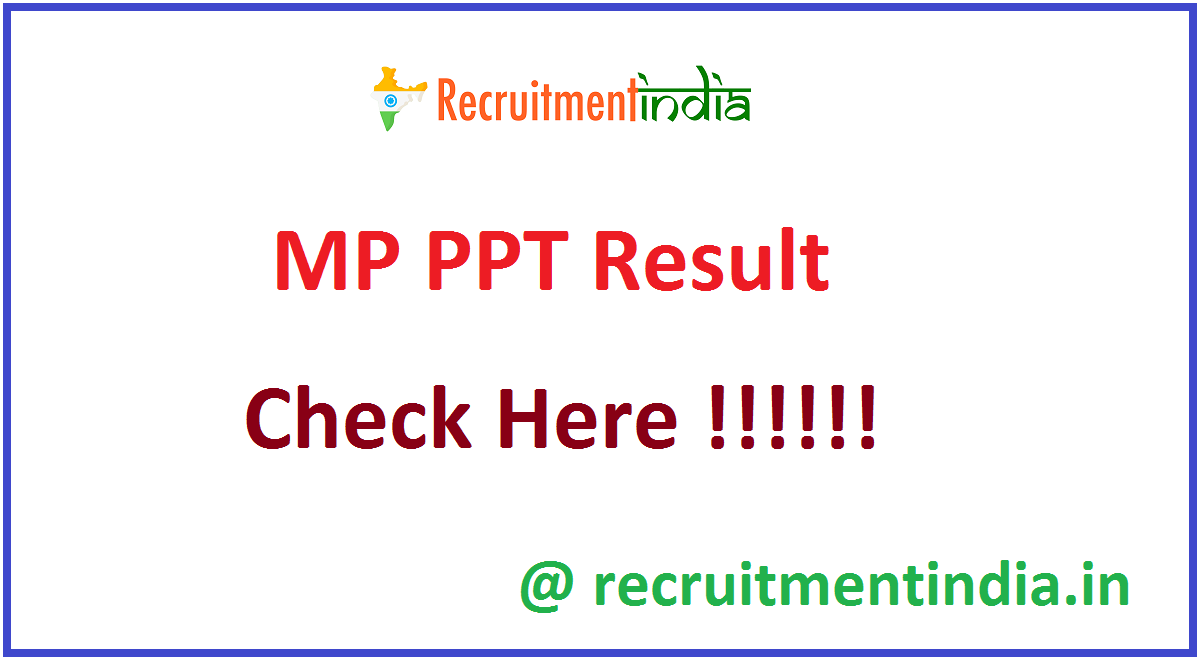 MP PPT Result