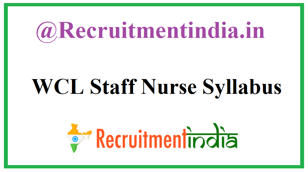 WCL Staff Nurse Syllabus
