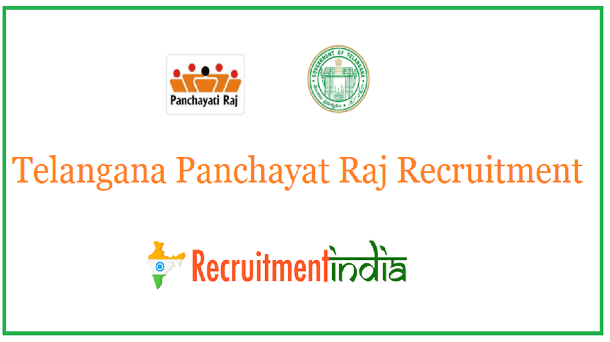 Telangana Panchayat Raj Recruitment