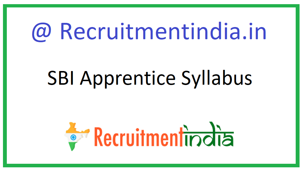 SBI Apprentice Syllabus