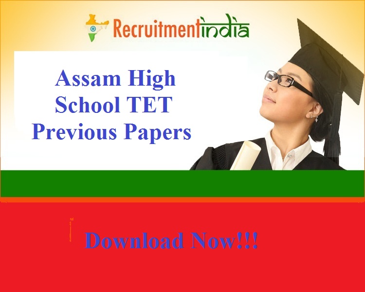 Assam High School TET Previous Papers 