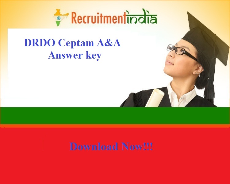 DRDO Ceptam A&A Answer key