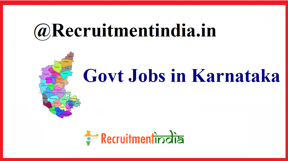 Govt Jobs in Karnataka