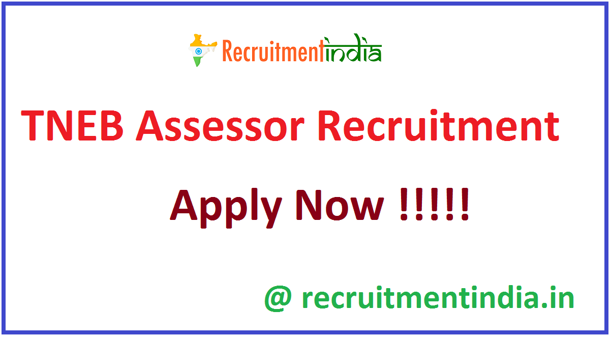 TNEB Assessor Recruitment