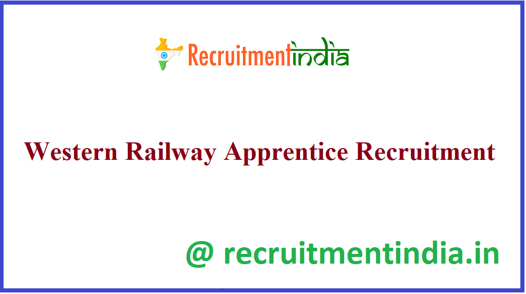 Western Railway Apprentice Recruitment 