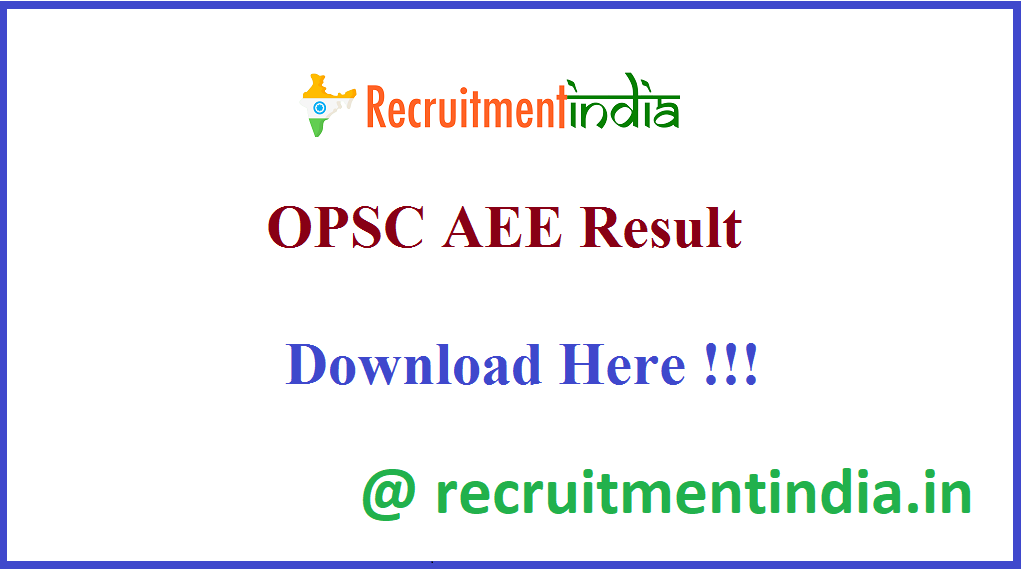 OPSC AEE Result 