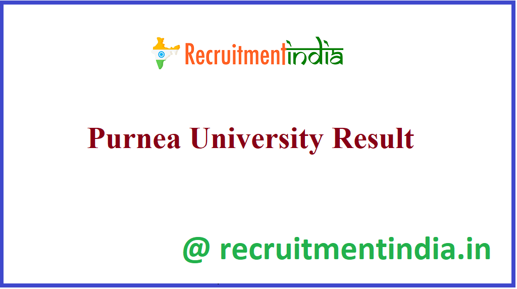 Purnea University Result