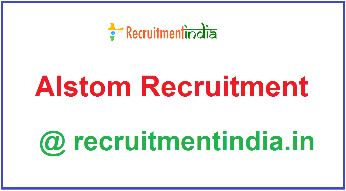 Alstom Recruitment