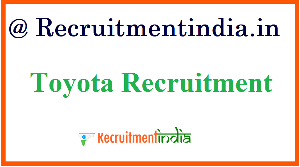 Toyota Recruitment