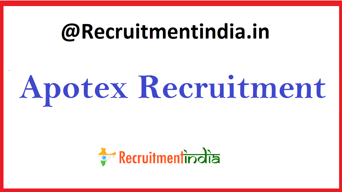 Apotex Recruitment