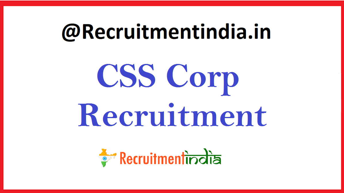 CSS Corp Recruitment 