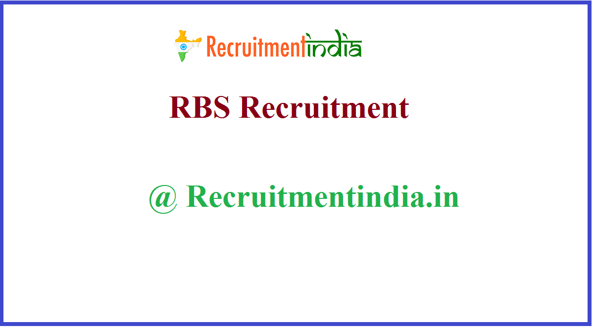 RBS Recruitment 