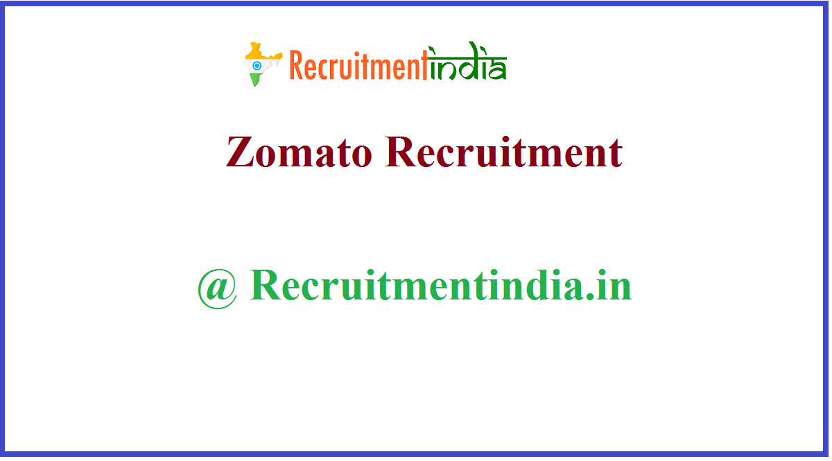 Zomato Recruitment 