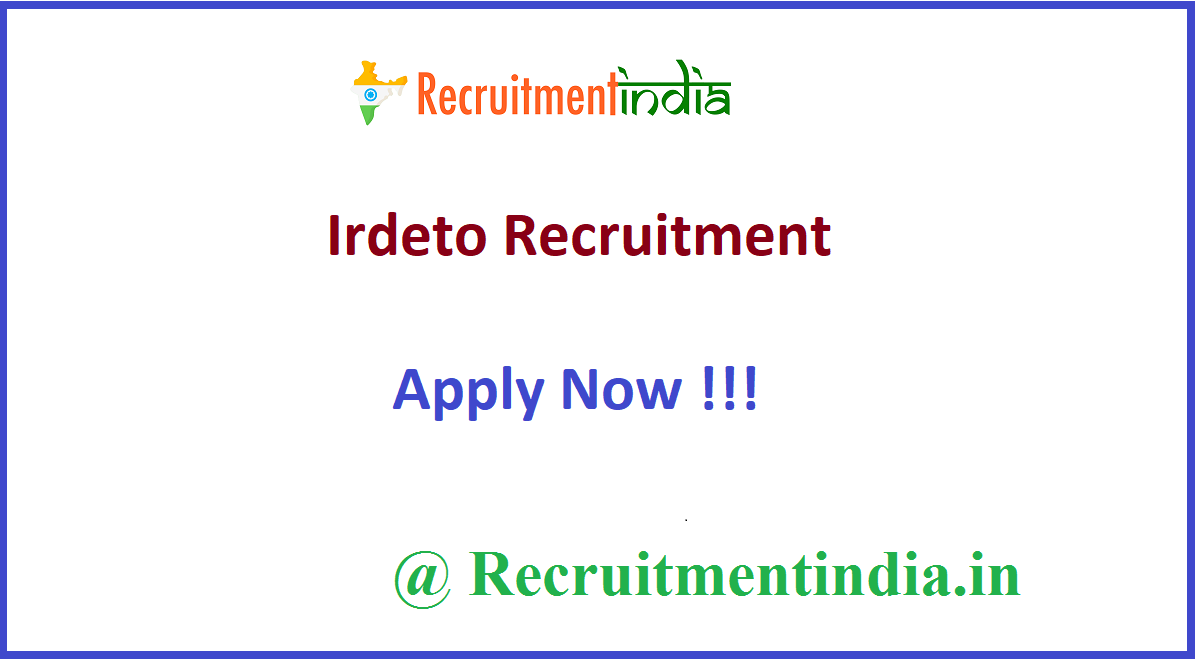 Irdeto Recruitment 