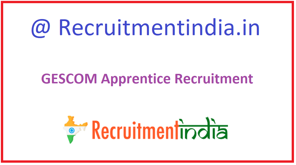 GESCOM Apprentice Recruitment 
