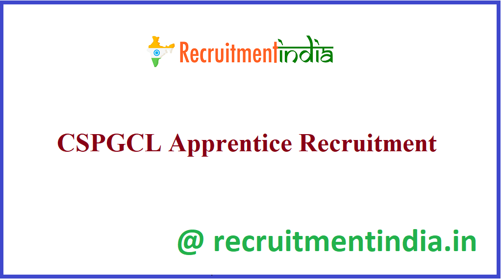 CSPGCL Apprentice Recruitment 
