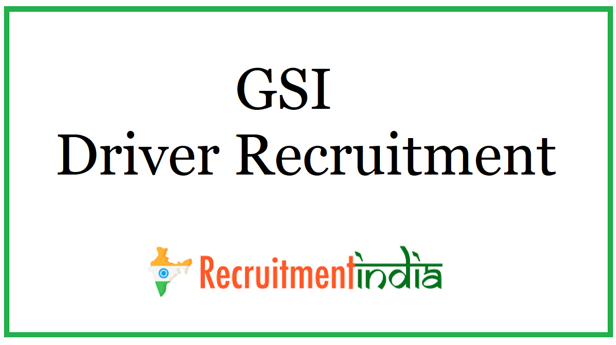 GSI Driver Recruitment