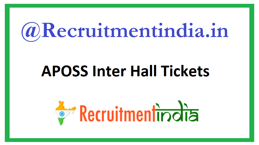 APOSS Inter Hall Tickets