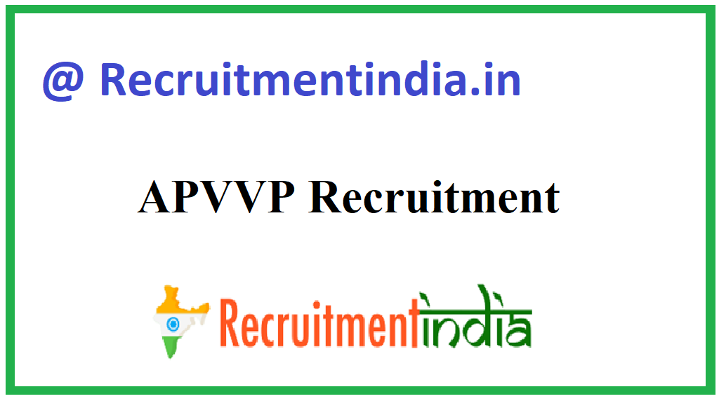 APVVP Recruitment