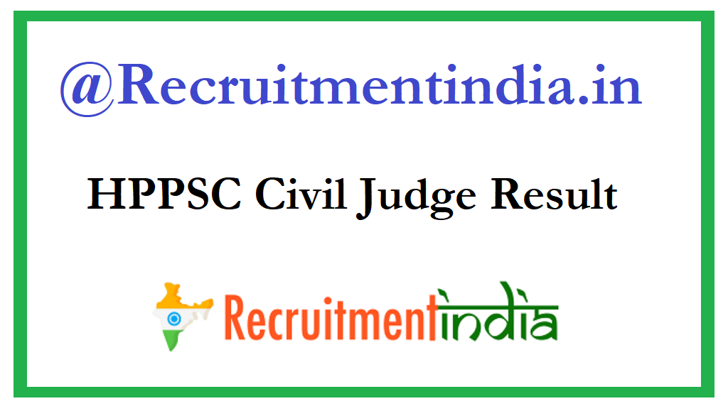 HPPSC Civil Judge Result