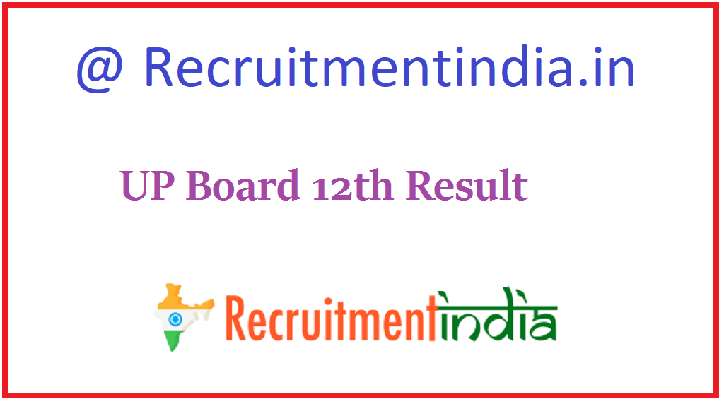 UP Board 12th Result 