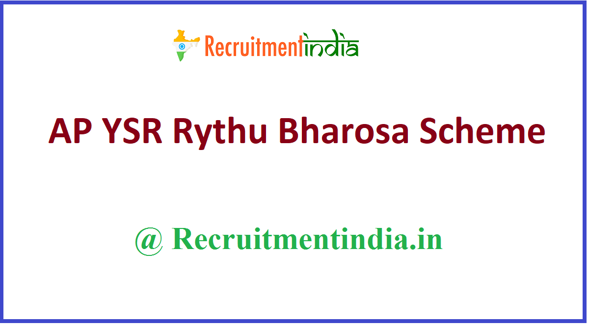 AP YSR Rythu Bharosa Scheme 