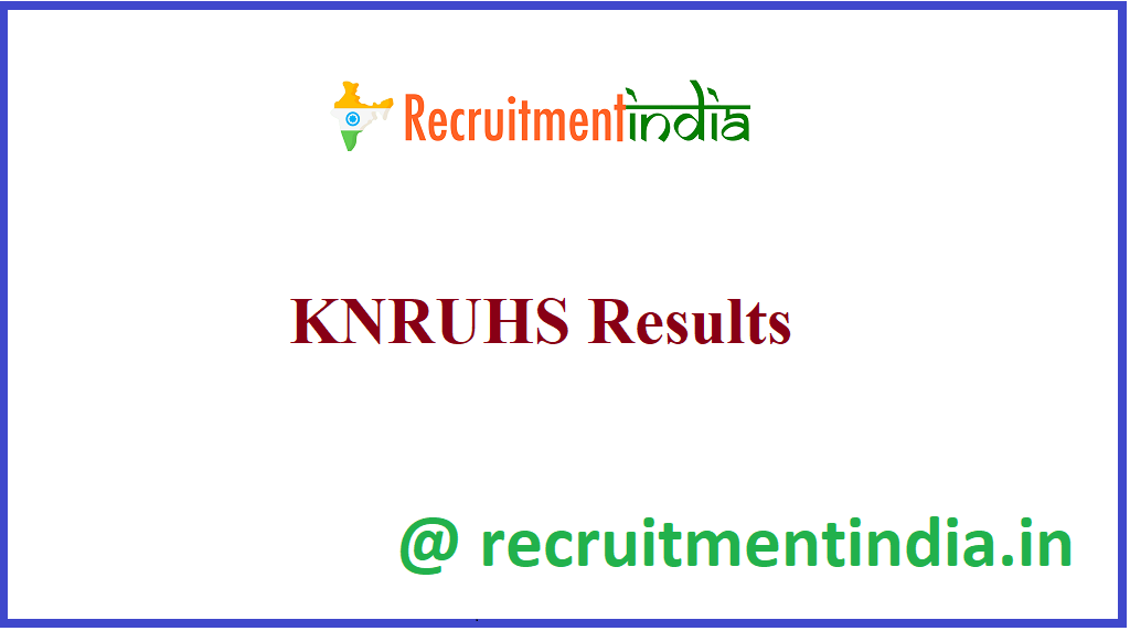 KNRUHS Results