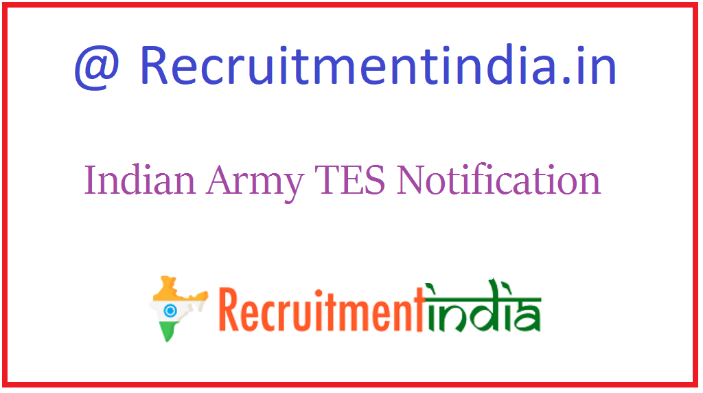 Indian Army TES Notification