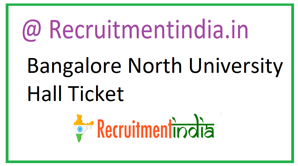 Bangalore North University Hall Ticket