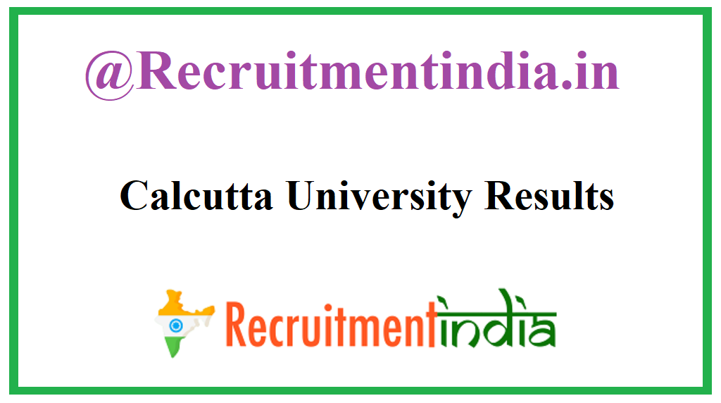Calcutta University Results 