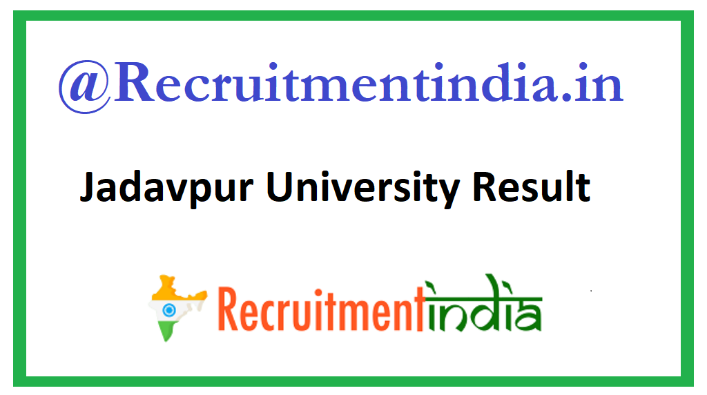 Jadavpur University Result 