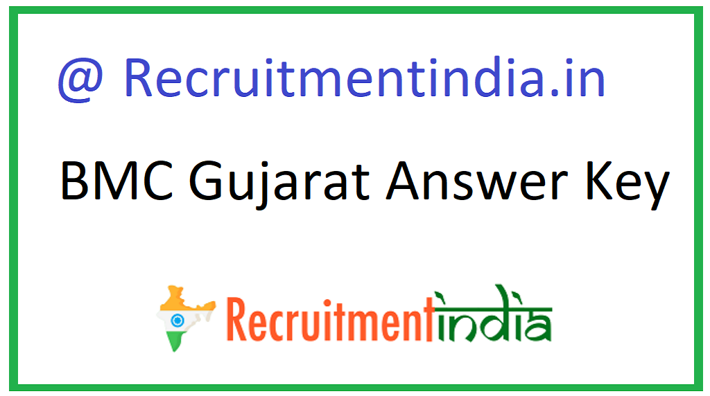 BMC Gujarat Answer Key