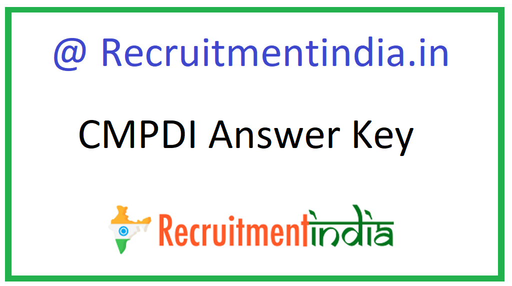 CMPDI Answer Key 