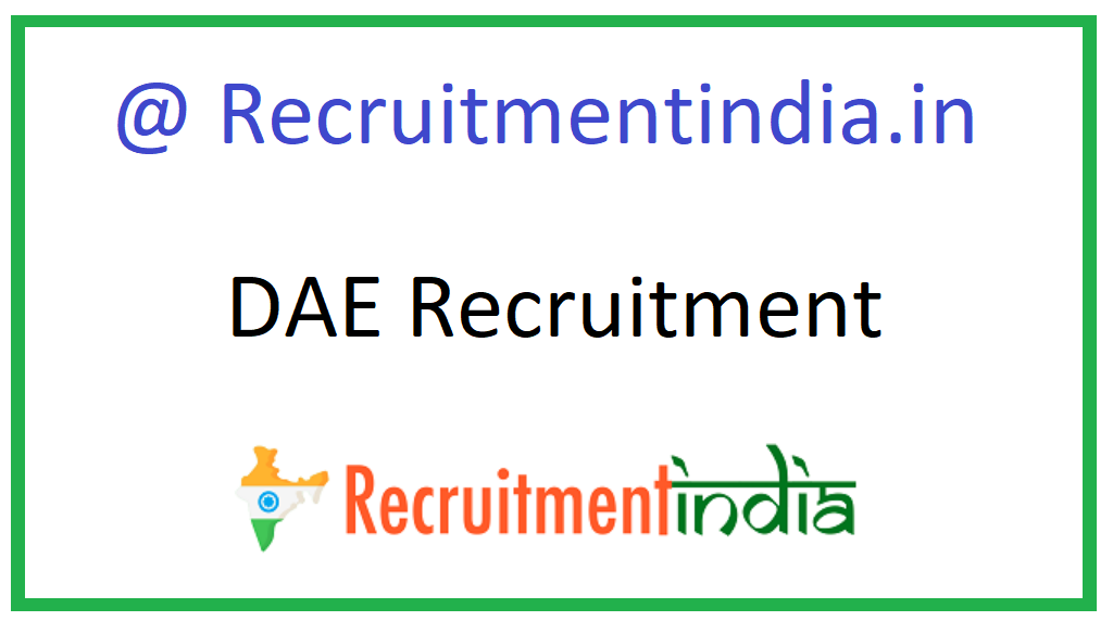 DAE Recruitment