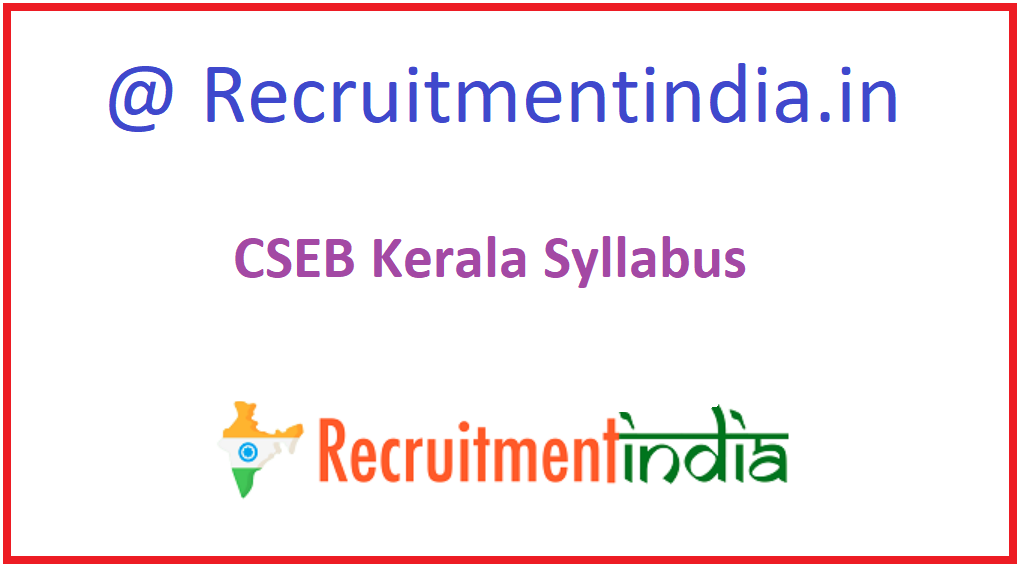 CSEB Kerala Syllabus 