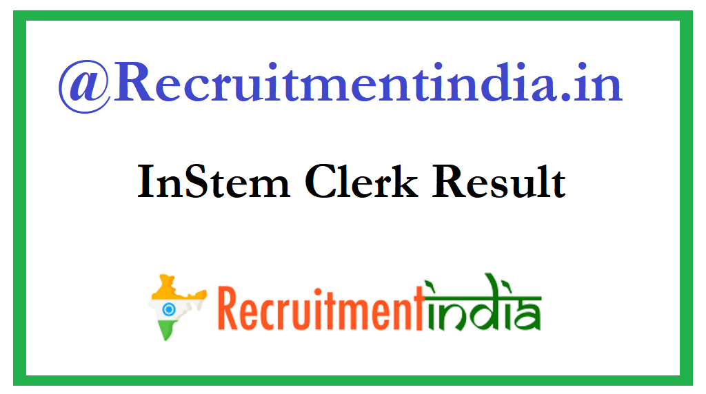 InStem Clerk Result