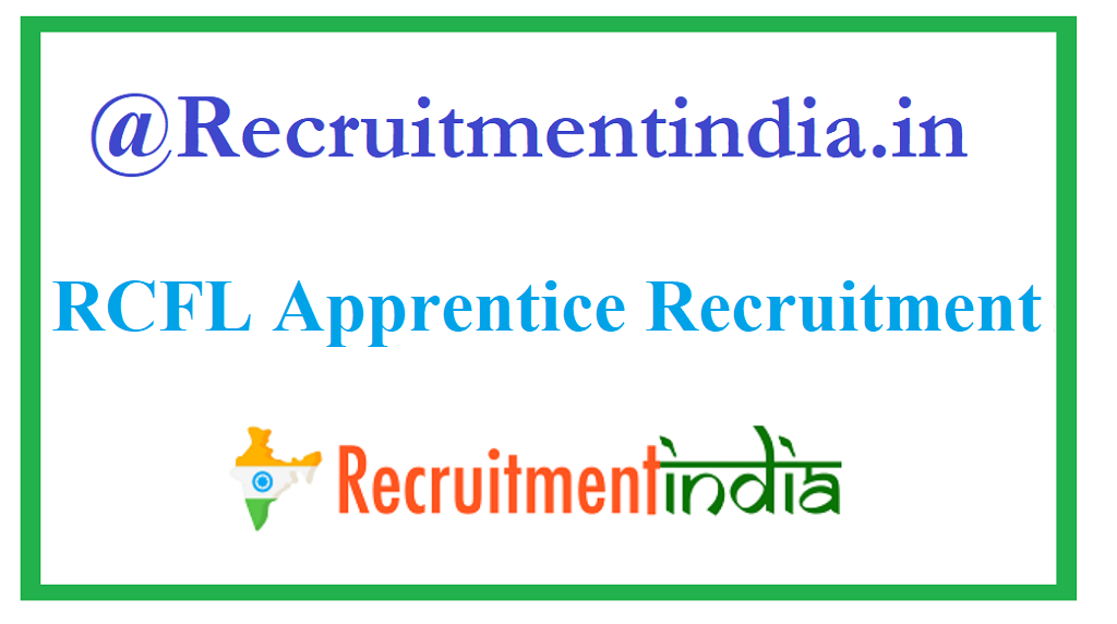 RCFL Apprentice Recruitment