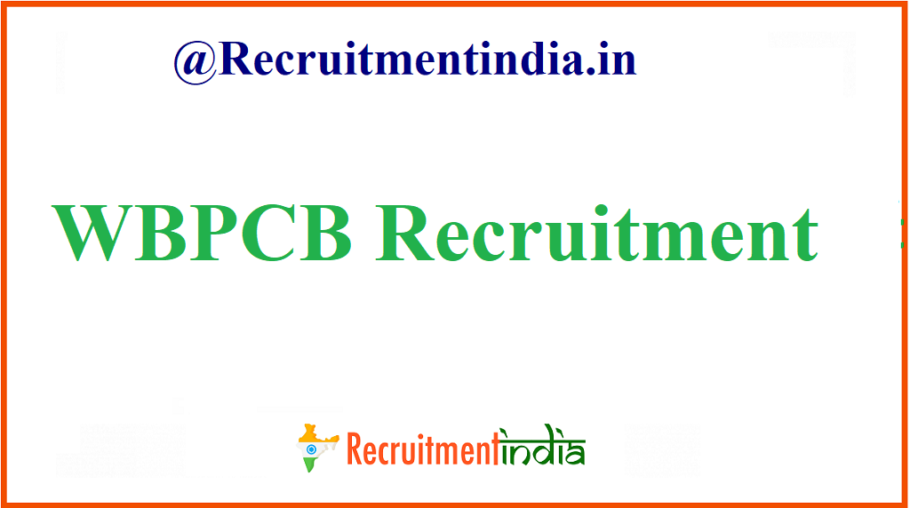 WBPCB Recruitment
