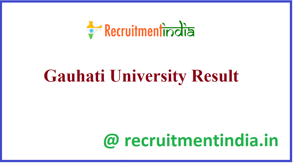 Gauhati University Result 