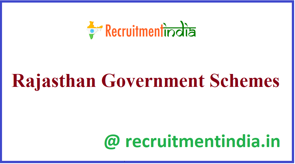 Rajasthan Government Schemes 
