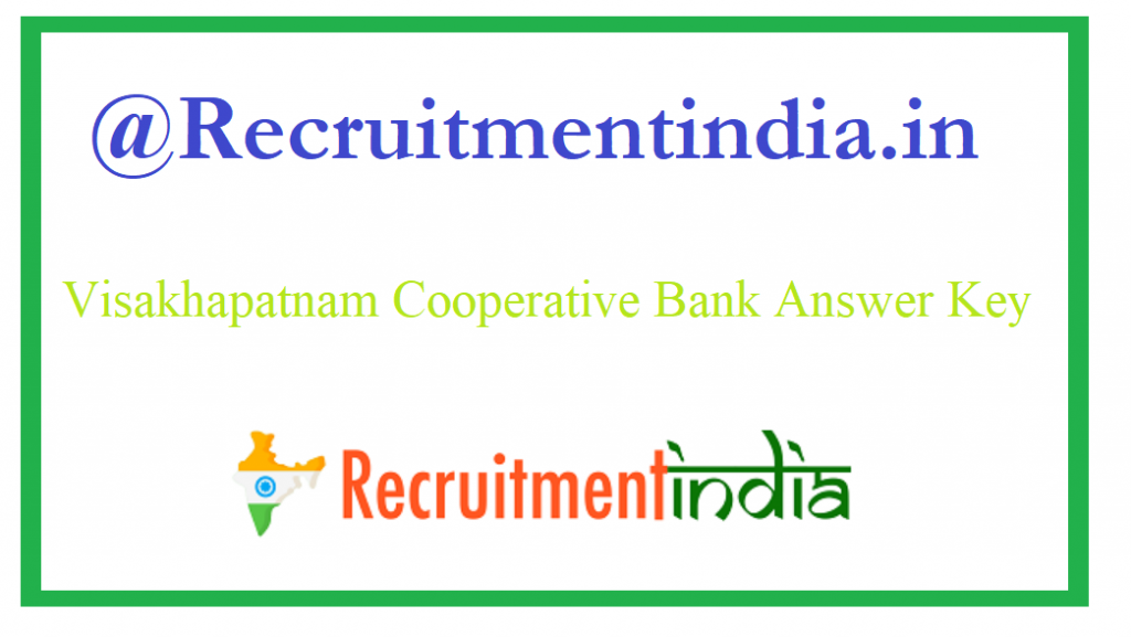Visakhapatnam Cooperative Bank Answer Key