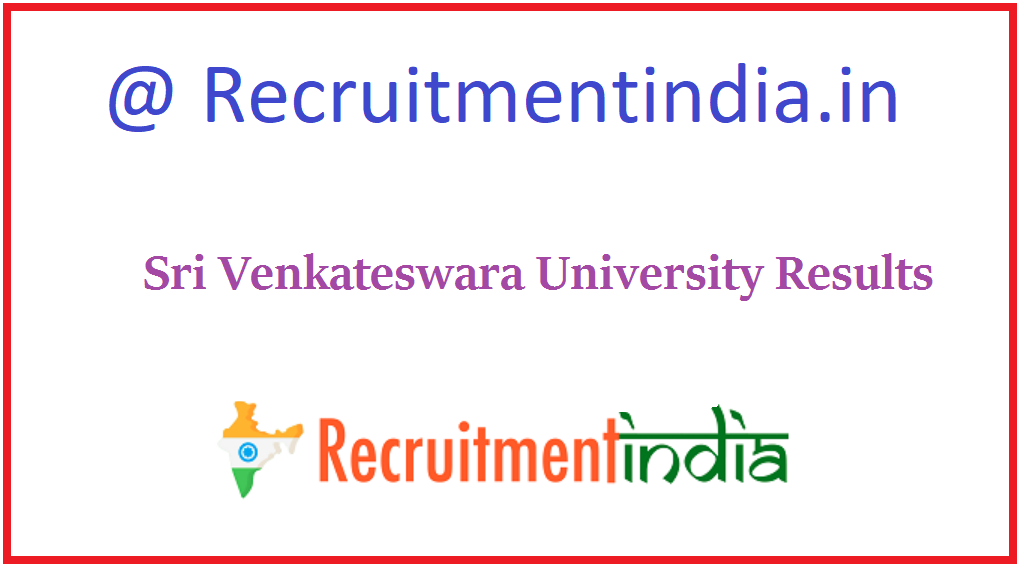 Sri Venkateswara University Results