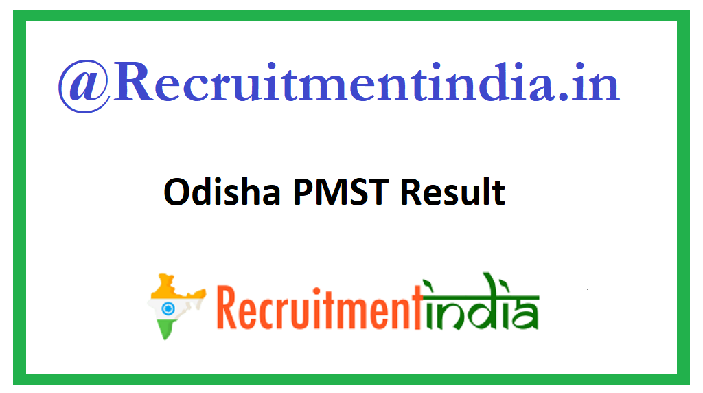 Odisha PMST Result