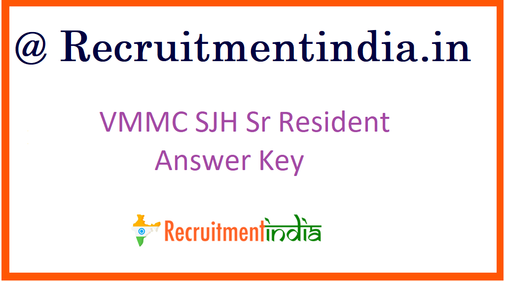 VMMC SJH Sr Resident Answer Key