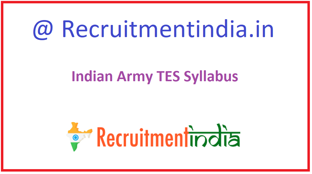 Indian Army TES Syllabus