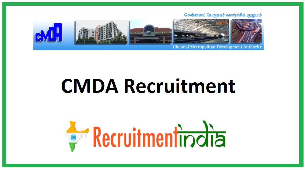 CMDA Recruitment